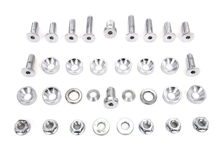 Colony Rear Fender Strut Bolt Kit for Harley Davidson FLST Models by Colony