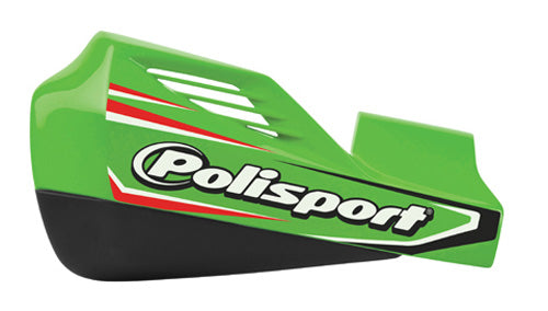 Polisport MX Rocks Handguards - Green (Part Number 8306400006)