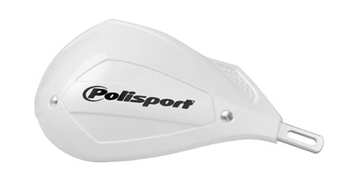 POLISPORT Baja Handguards - White (Part Number 8305600001)