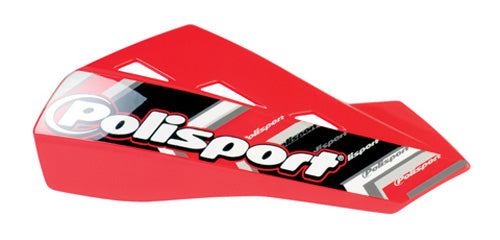 Polisport Qwest Handguards - Red, Part Number 8304200007