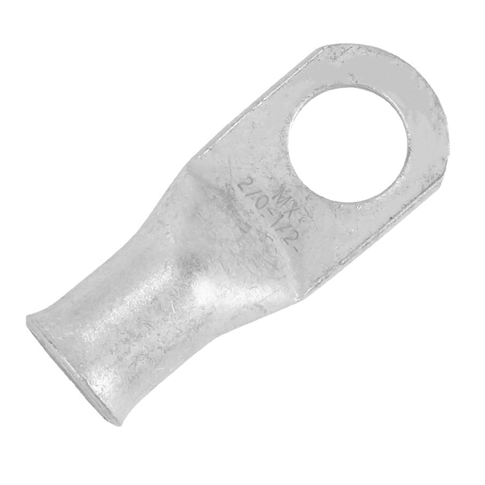Pacer Tinned Lug 2/0 AWG with 1/2" Stud - 10 Pack for Reliable Electrical Connections