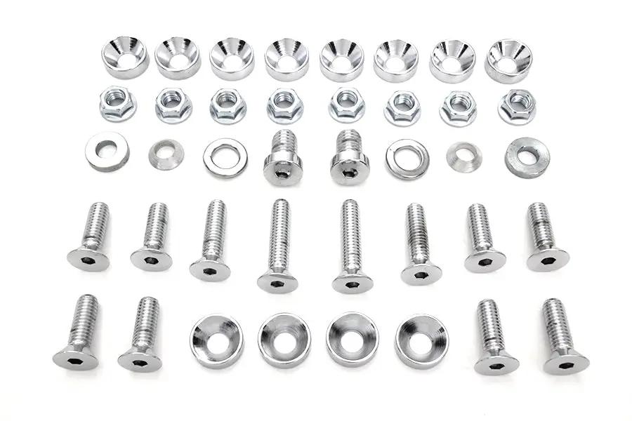 Colony Rear Fender Strut Bolt Kit for Harley Davidson FXST (1986-1995) by Colony
