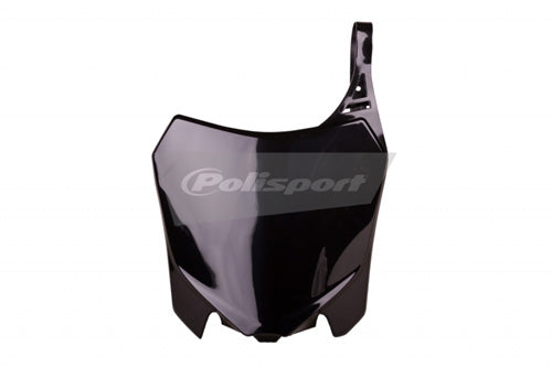 Polisport CRF250R Number Plate in Black - Part Number 8659400003