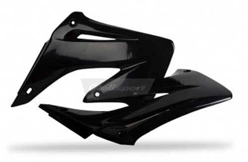 Polisport Radiator Scoops for CR125R - Black (Part Number 8427000002)