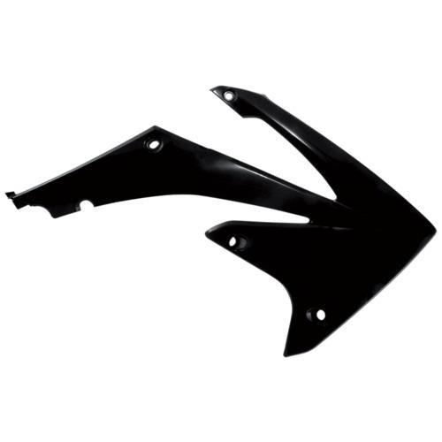Polisport Radiator Scoops for Honda CRF250R, New Black - Part #8417100003