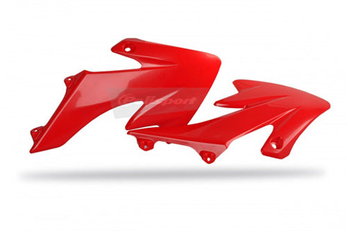Polisport Radiator Scoops for Honda CRF50F OEM Color Red (Part #8429900003)