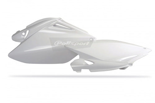 Polisport CRF250R White Side Panels - Part Number 8602800008