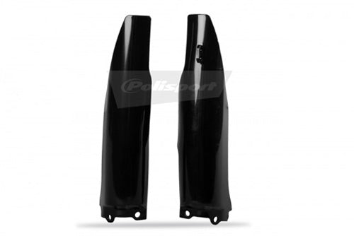 Polisport KX125 OEM White Fork Guards - Durable Motorcycle Protection
