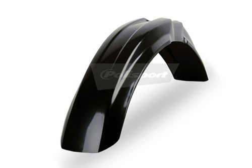 Polisport Front Fender for KX125 in Black, Part Number 8596000011