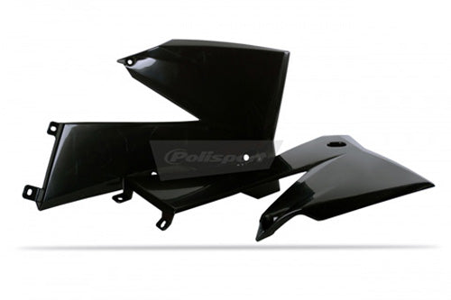 Polisport Radiator Scoops for KTM 125/250 SX, Black – Part Number 8411500001