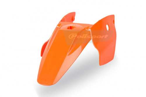 Polisport KTM 65 SX Rear Fender in OEM Orange - Part #8561800001