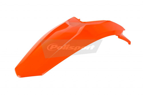 Polisport Rear Fender for KTM 85 SX – Orange with No Side Panels, Part #8579400001