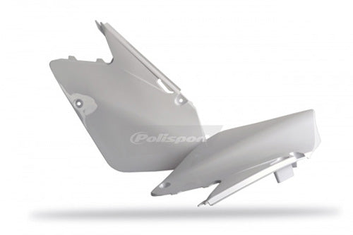 Polisport RM125 OEM Side Panels in White for 2003-2008 Models - Part 8600400001
