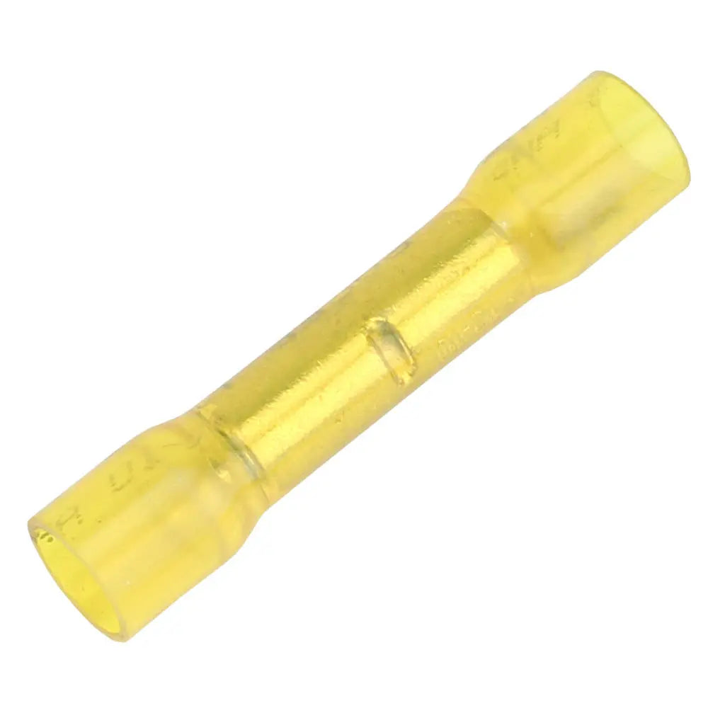Pacer 12-10 AWG Heat Shrink Butt Connector - 25 Pack for Secure Wire Connections