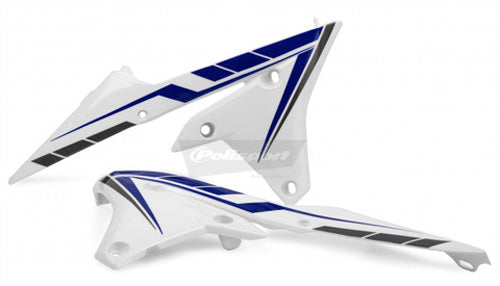 Polisport YZ250F Radiator Scoops IPD New White - Part #8417200004