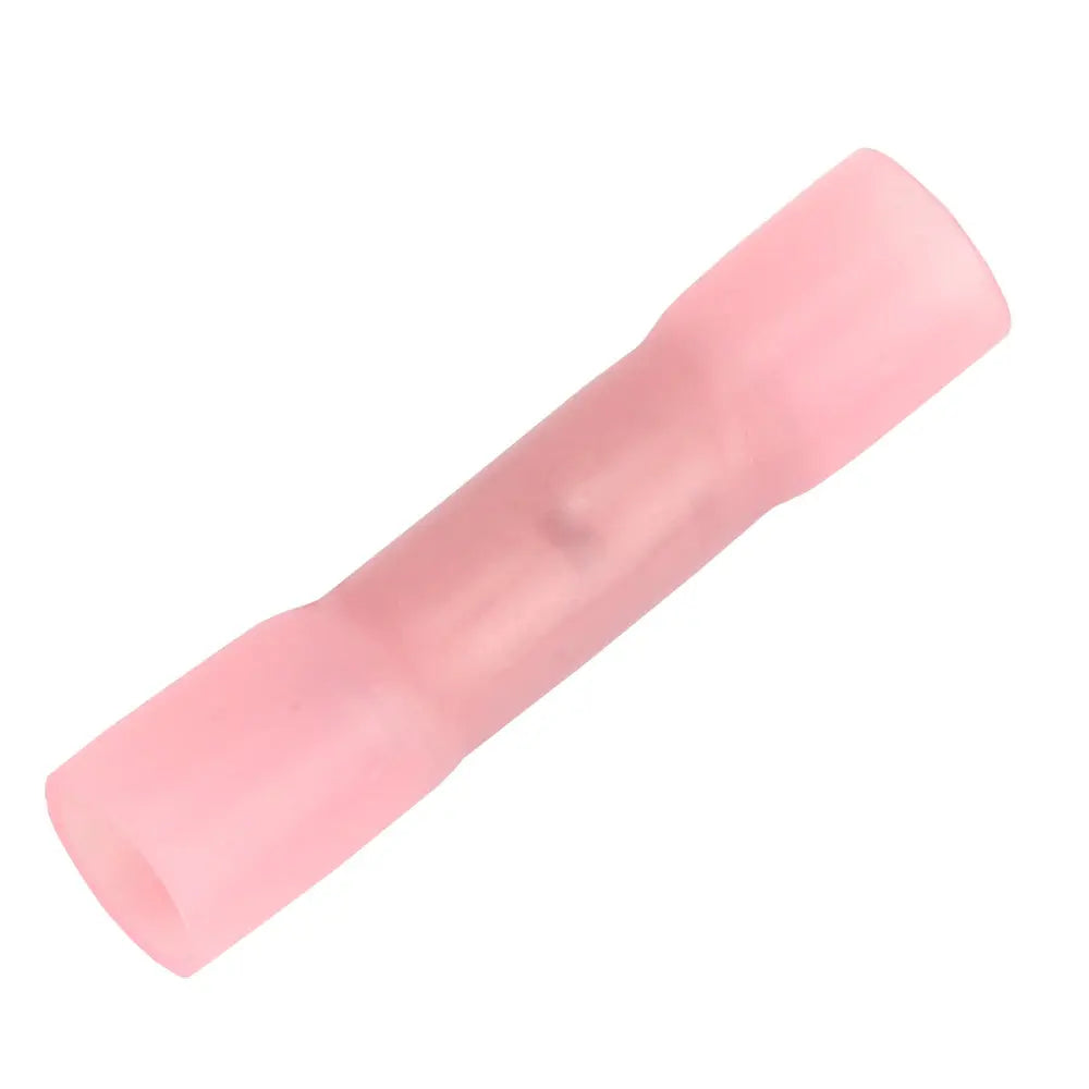 Pacer 8 AWG Heat Shrink Butt Connector - 25 Pack for Secure Wire Connections