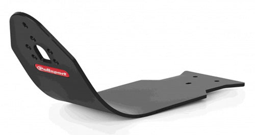 Polisport YZ250F Standard Black Skid Plate - Durable Motorcycle Protection Part