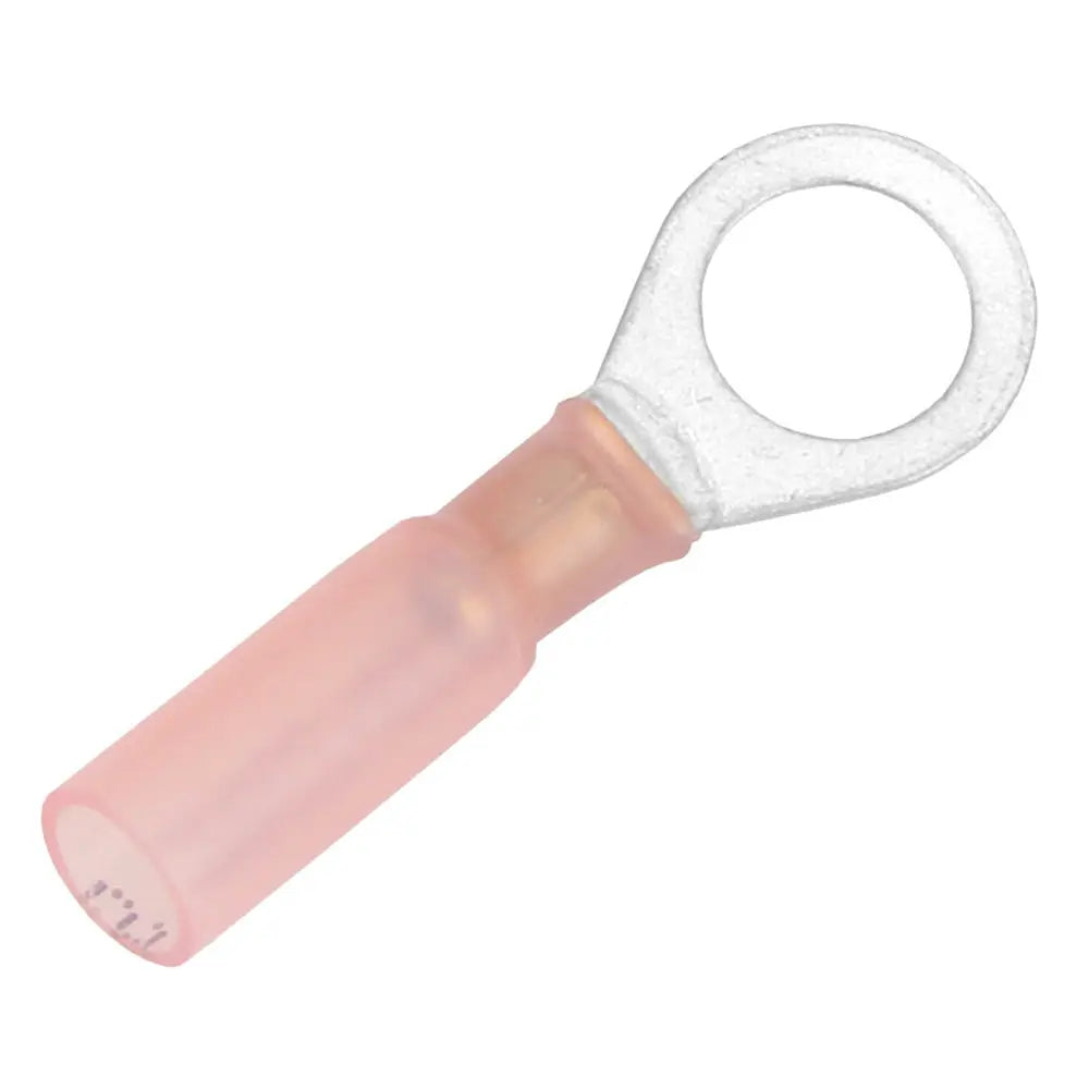 Pacer 22-18 AWG Heat Shrink Ring Terminal with 5/16 inch Stud Size – 100 Pack