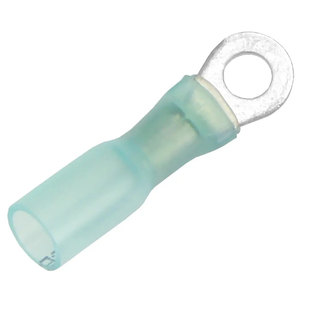 Pacer 16-14 AWG Heat Shrink Ring Terminal with #8 Stud Size - 25 Pack