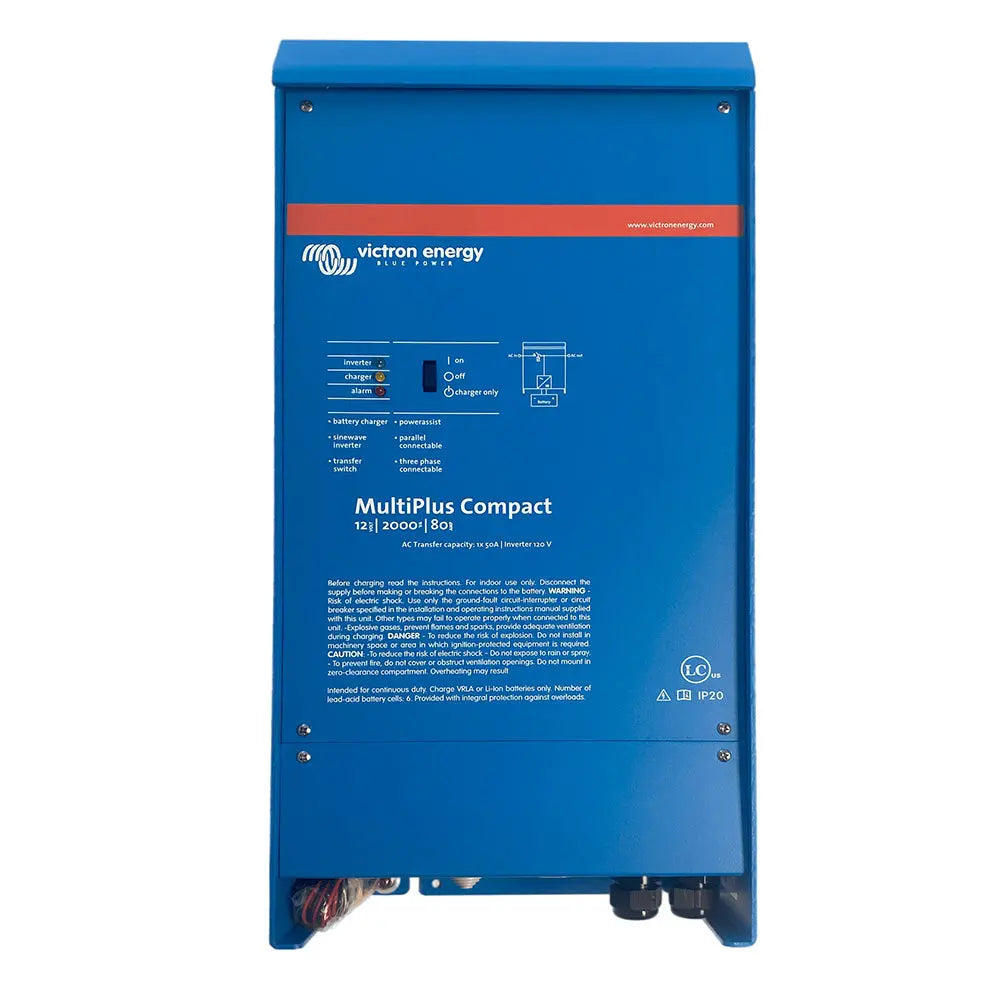 Victron Energy MultiPlus Compact 12/2000/80-150 120V VE.Bus UL Approved Inverter and Charger