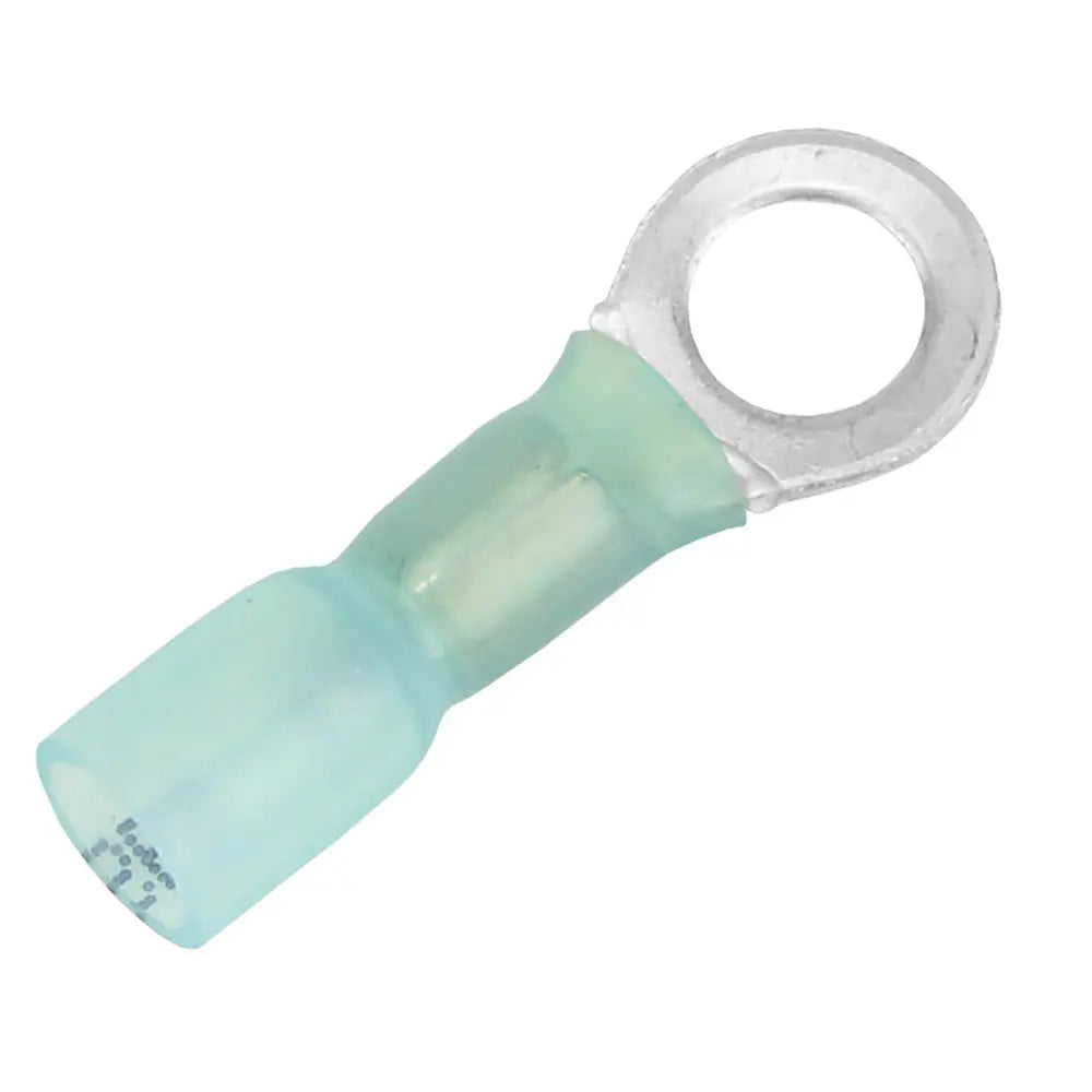 Pacer 16-14 AWG Heat Shrink Ring Terminal with 1/4 Inch Stud Size - 25 Pack