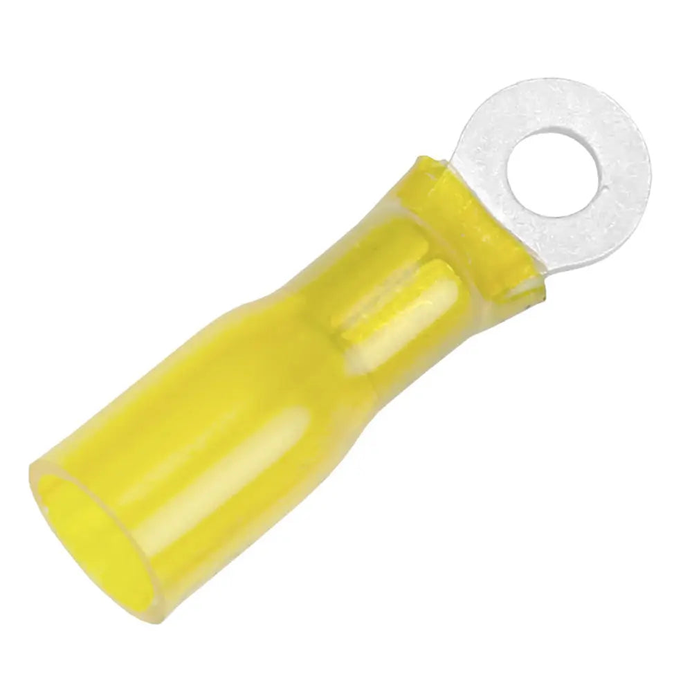 Pacer 12-10 AWG Heat Shrink Ring Terminal - #10 Stud Size, 25 Pack