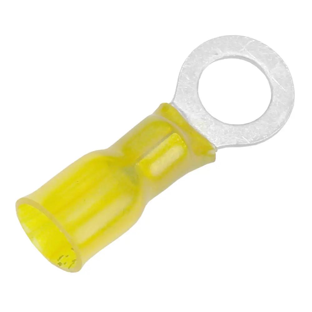 Pacer 12-10 AWG Heat Shrink Ring Terminal with 5/16 inch Stud Size – 25 Pack