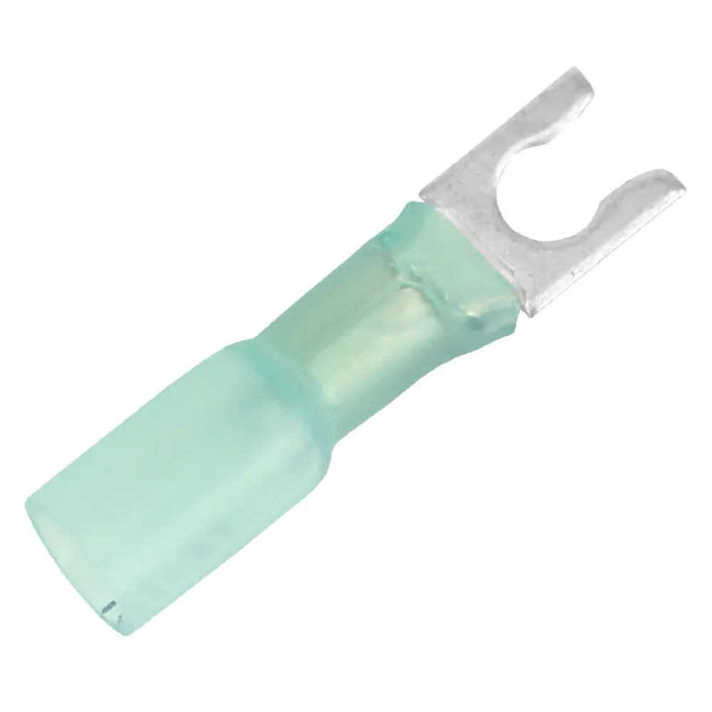 Pacer 16-14 AWG Heat Shrink Spade Terminal with #8 Stud Size – 100 Pack