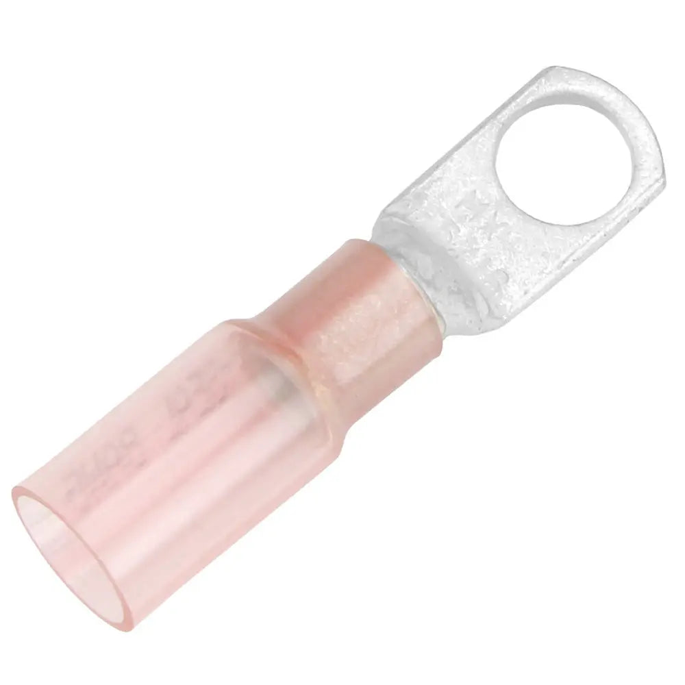 Pacer 8 AWG Heat Shrink Ring Terminal with 5/16-Inch Stud Size – 25 Pack