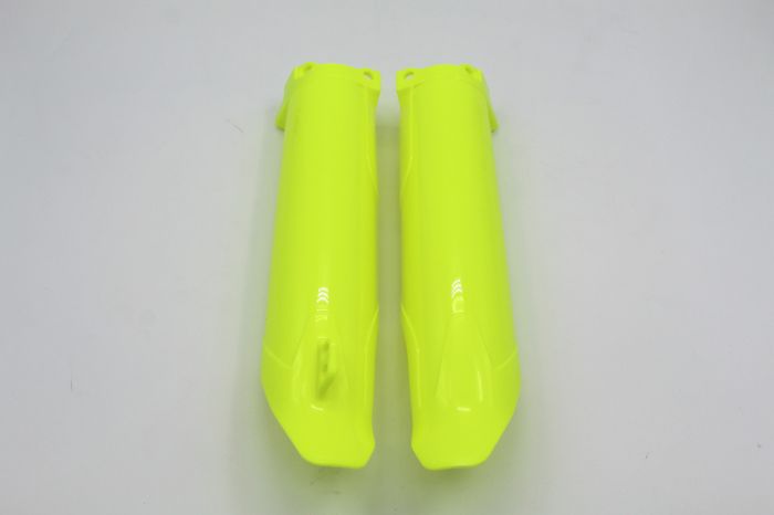Polisport Kawasaki Fork Guards - FLO Yellow, Part Number 8351800006