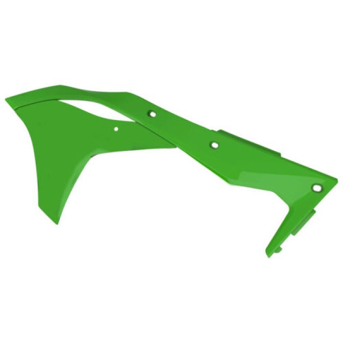 Polisport Radiator Scoops for Kawasaki - Green 2005 Model (Part #8412300005)
