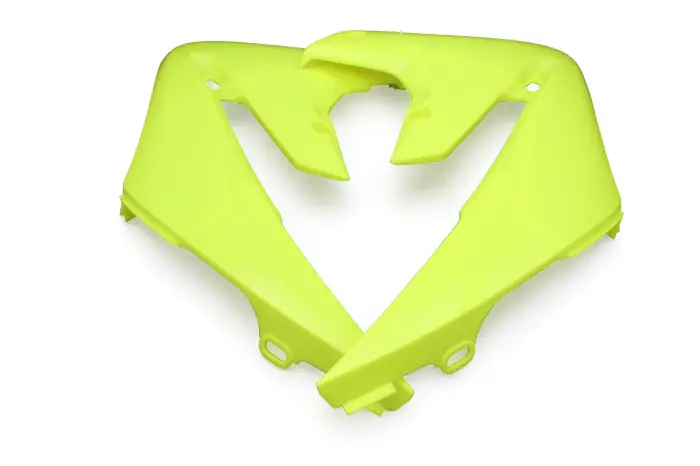 Polisport Radiator Scoops for Yamaha – FLO Yellow (Part #8415100004) by POLISPORT