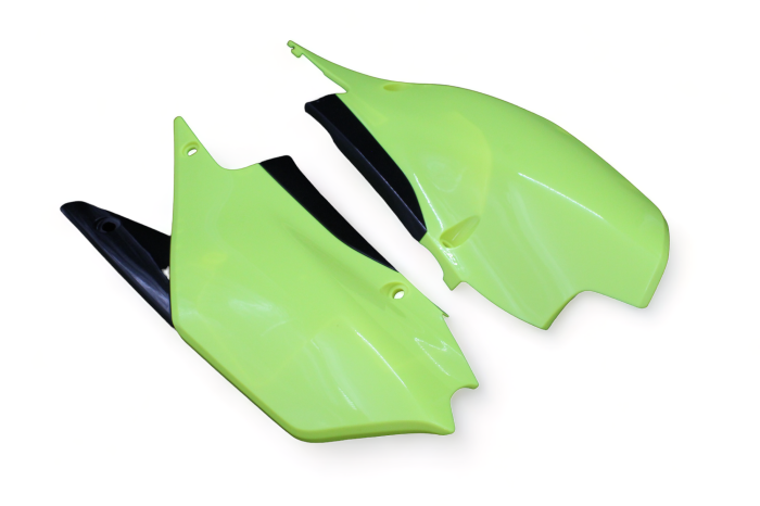 Polisport Yamaha Flo Yellow/Black Side Panels - Part Number 8419900004