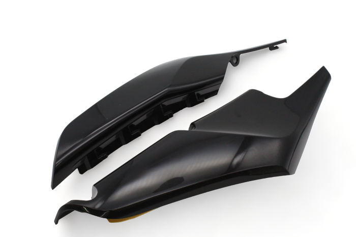 POLISPORT Lower Side Panels for Husqvarna - Black, Part Number 8423200002