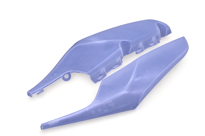 POLISPORT Lower Side Panels for Husqvarna – Clear, Model 8423200004