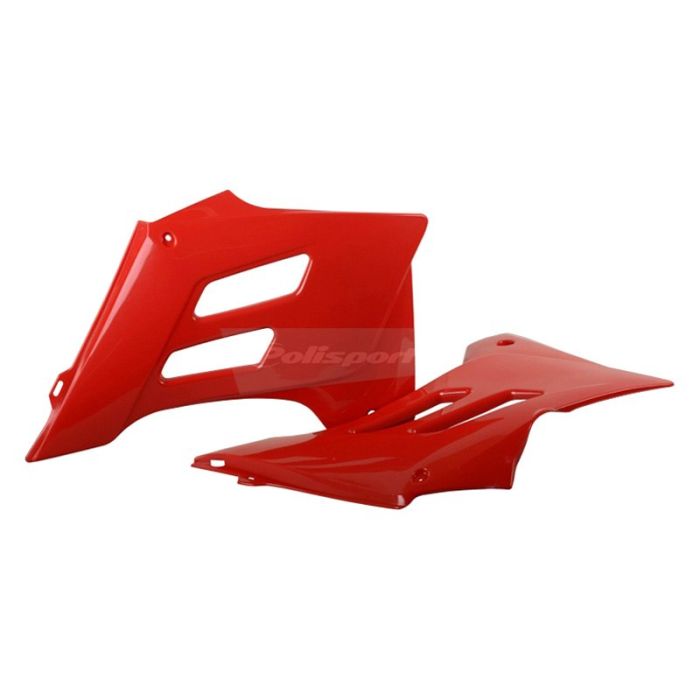 Polisport Radiator Scoops for Gas Gas - Red, Part Number 8426500001