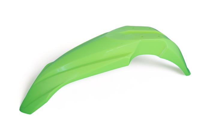 POLISPORT Front Fender for Yamaha - FLO Yellow, Part Number 8553600011