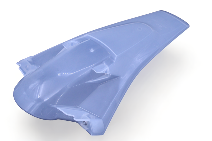 Polisport Rear Fender for Husqvarna 1999 – Clear