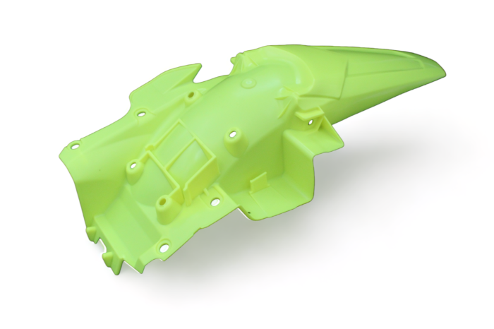 Polisport Rear Fender for Yamaha – FLO Yellow, Part #8574900004