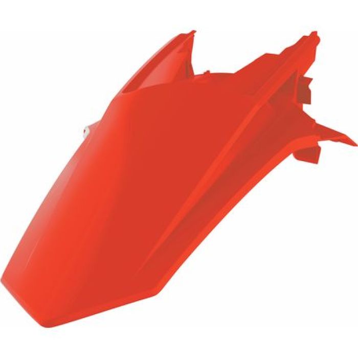 POLISPORT Rear Fender for KTM - FLO Orange (Part #8595500006)