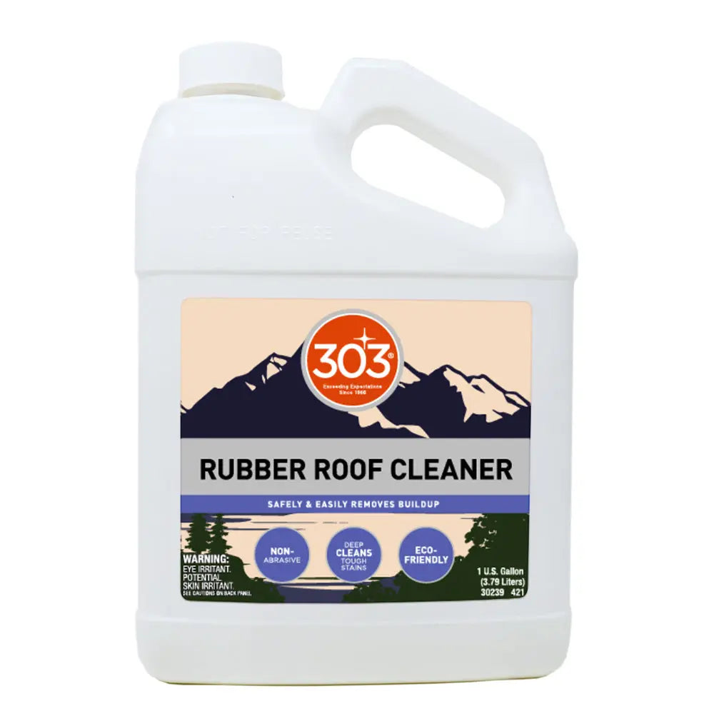 303 Rubber Roof Cleaner - 128oz for RVs, Campers, and Motorhomes