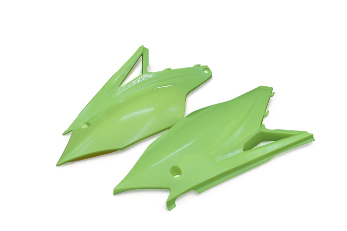 POLISPORT Kawasaki Side Panels in Flo Yellow – Part 8608200004