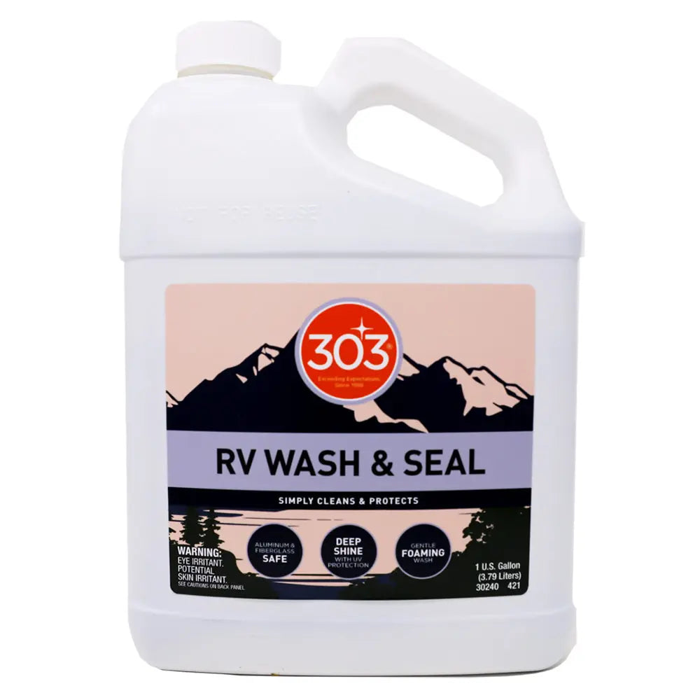 303 RV Wash & Seal - 128oz for Easy Cleaning and Surface Protection