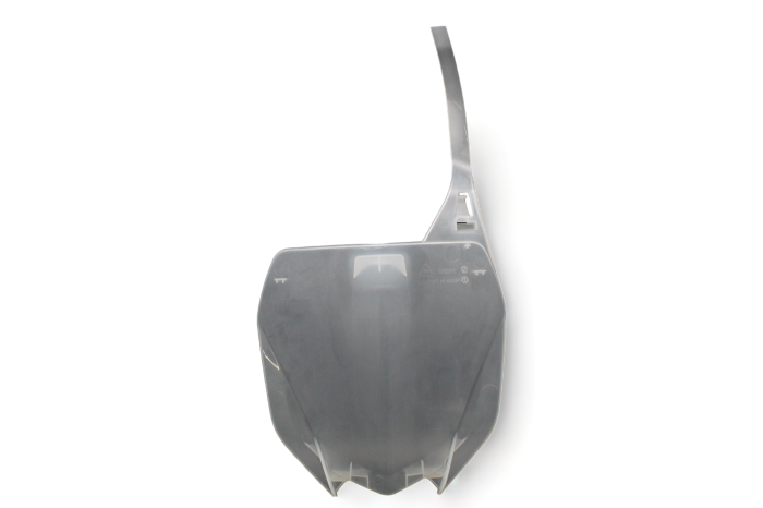 Polisport Number Plate for Yamaha - Clear, Model 8666000005