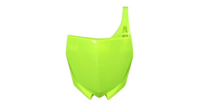 Polisport Honda Number Plate with Fluorescent Yellow Finish, Part Number 8667200005