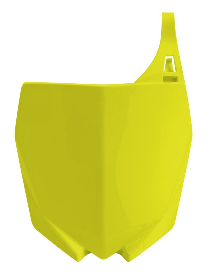 POLISPORT Yamaha Number Plate with Fluorescent Yellow Finish – Part Number 8678400006