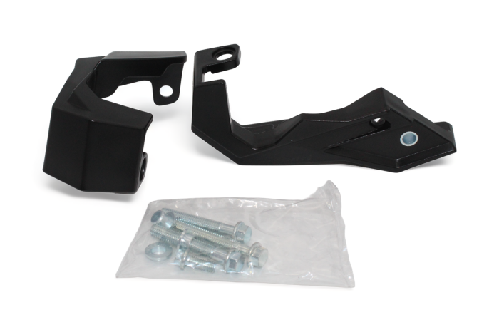 Polisport Bottom Fork Protector for Motorcycles - Black/Black (Part Number 8152200001)