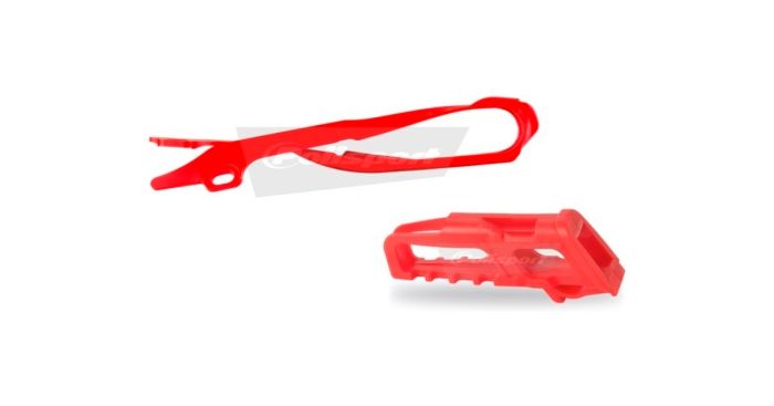 Polisport Chain Guide/Slider Kit for CR04 in Red