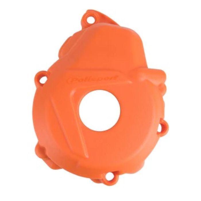 Polisport Orange KTM Ignition Cover Protectors - Part #8464000002