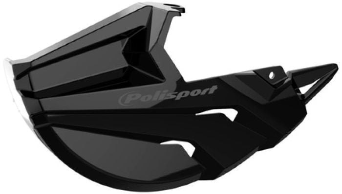 Polisport Partial Disk Protector for Motorcycles - Black (Part Number 8155000002)